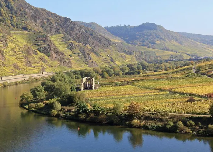 아파트 Bernkasteler Moselpanorama